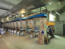 公司拥有多台七色至九色全自动电脑凹版高速印刷机，配有性能优越的电脑自动彩色套位系统，所有印刷机由经验丰富、技术精湛的专业印刷技师操作控制，印刷品质高档，质量保证。